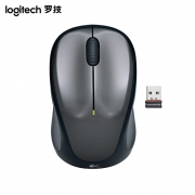 罗技（Logitech） M235 鼠标无线鼠标 办公鼠标对称鼠标优联黑色 带无线2.4G接收器