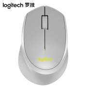 罗技（Logitech） M330 鼠标无线鼠标 办公鼠标静音鼠标右手鼠标 带无线2.4G接收器（灰色）