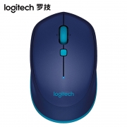 罗技（Logitech） M337 鼠标 蓝牙无线鼠标笔记本台式电脑办公mac鼠标（蓝色）