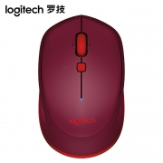 罗技（Logitech） M337 鼠标 蓝牙无线鼠标笔记本台式电脑办公mac鼠标（红色）